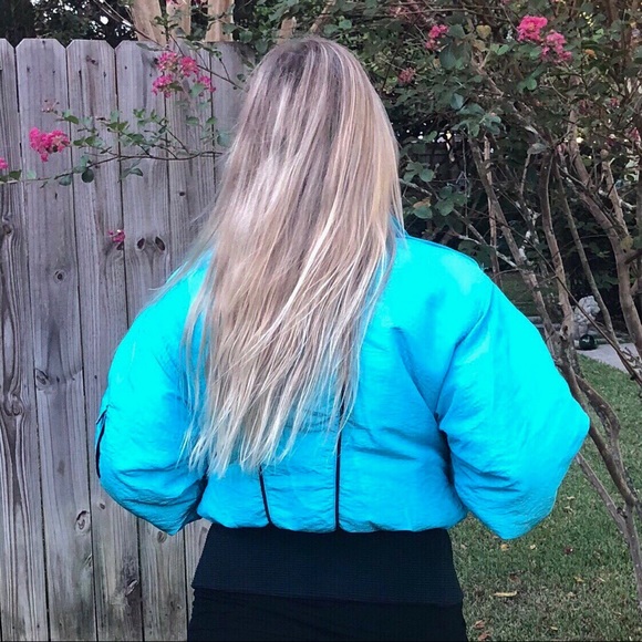 Nils Vintage Aqua Ski Puffer Jacket  By NILS - Picture 3 of 8